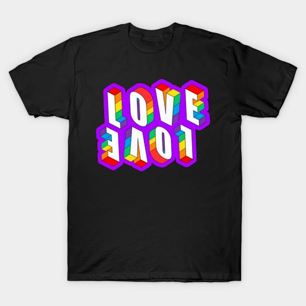 pride month love T-Shirt by artby-shikha